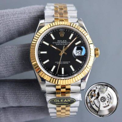 C Factory ROLEX 904L Steel 3235 Chips Black Watch